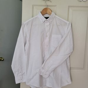 Dockers White Collared Shirt Size 14